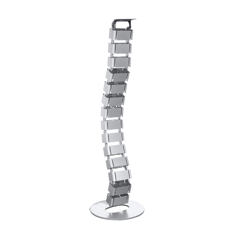 LogiLink KAB0065 Kabel-Organizer Tisch/Bank Kabelrinne Silber 1 Stück(e)