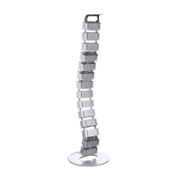 LogiLink KAB0065 Kabel-Organizer Tisch/Bank Kabelrinne Silber 1 Stück(e)