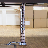 LogiLink KAB0064 Kabel-Organizer Tisch/Bank Kabelrinne Silber 1 Stück(e)