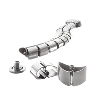 LogiLink KAB0064 Kabel-Organizer Tisch/Bank Kabelrinne Silber 1 Stück(e)