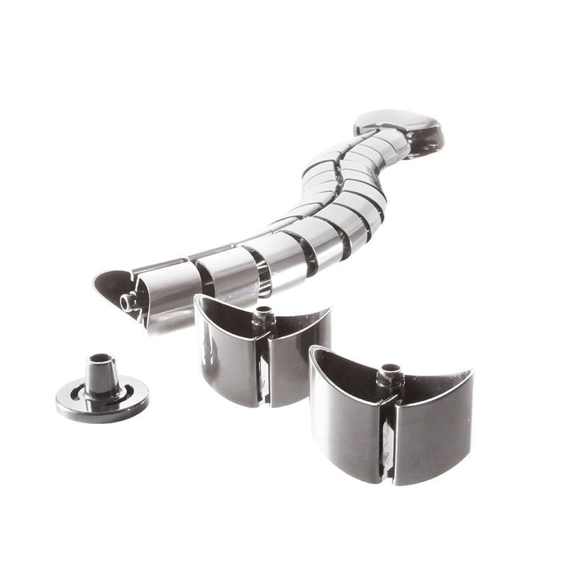LogiLink KAB0064 Kabel-Organizer Tisch/Bank Kabelrinne Silber 1 Stück(e)