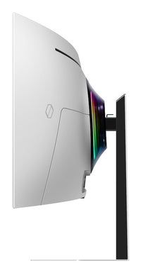 Samsung LS49DG950SU Computerbildschirm 124,5 cm (49") 5120 x 1440 Pixel Dual QHD OLED Silber