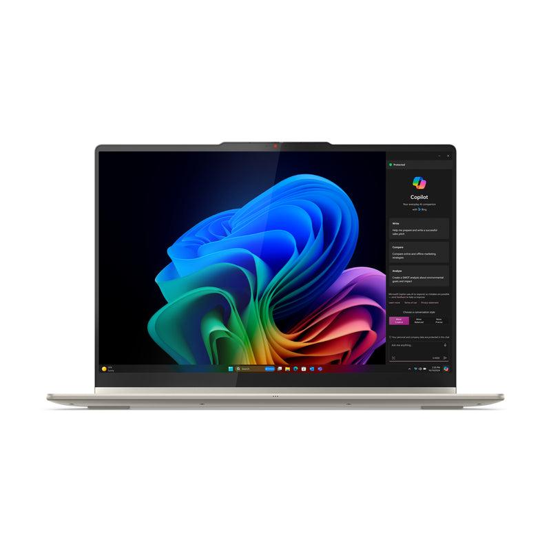 Lenovo Yoga 7 2-in-1 16AKP10 Copilot+ PC AMD Ryzen AI 7 350 Hybrid (2-in-1) 40,6 cm (16") Touchscreen 2.8K 16 GB LPDDR5x-SDRAM 1 TB SSD Wi-Fi 7 (802.11be) Windows 11 Home Deutsch Grau