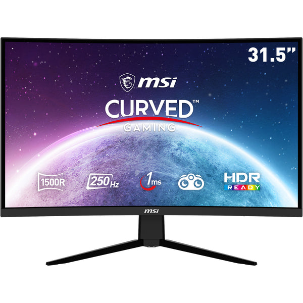 MSI G32C4XDE Computerbildschirm 80 cm (31.5") 1920 x 1080 Pixel Full HD Schwarz