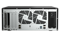 QNAP QAI-h1290FX NAS Tower EPYC 7302P 128 GB DDR4 0 TB QuTS hero Schwarz