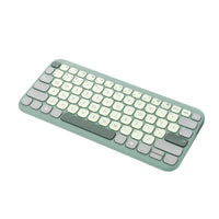 ASUS KW100 KEYBOARD/GN/GE/81 Tastatur Haus Bluetooth QWERTZ Deutsch Grün, Hellgrün