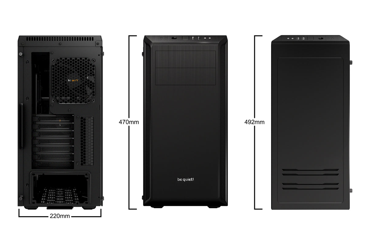 be quiet! Pure Base 600 Window Midi Tower Schwarz