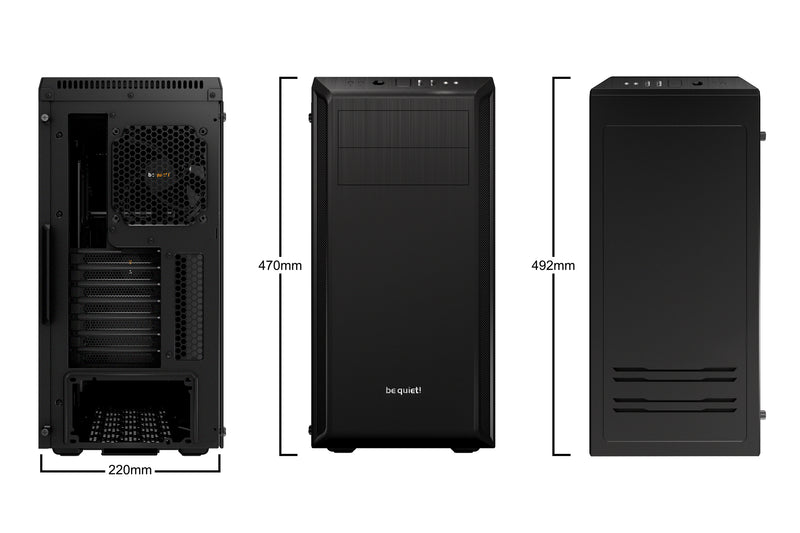 be quiet! Pure Base 600 Window Midi Tower Schwarz