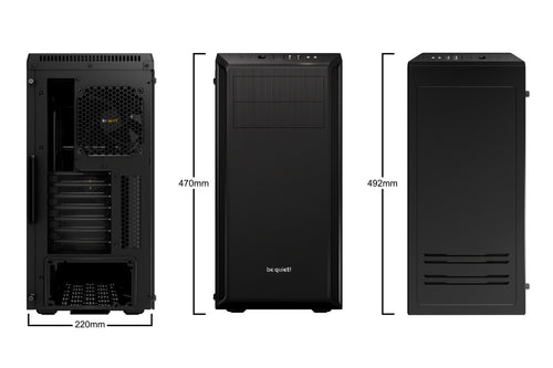 Midi be quiet! PURE BASE 600 Black Window