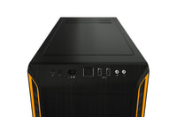 be quiet! Pure Base 600 Window Midi Tower Schwarz, Orange