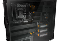be quiet! Pure Base 600 Window Midi Tower Schwarz, Orange