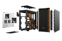 be quiet! Pure Base 600 Window Midi Tower Schwarz, Orange