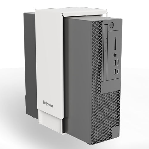 Fellowes 100136876 PC-Halterung PC-Halterung unter dem Schreibtisch Weiß
