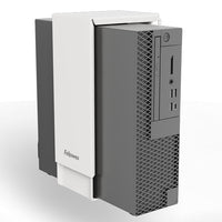 Fellowes 100136876 PC-Halterung PC-Halterung unter dem Schreibtisch Weiß