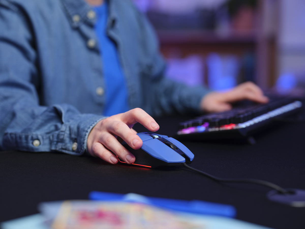 Trust GXT109B FELOX Maus Gaming Beidhändig USB Typ-A 6400 DPI
