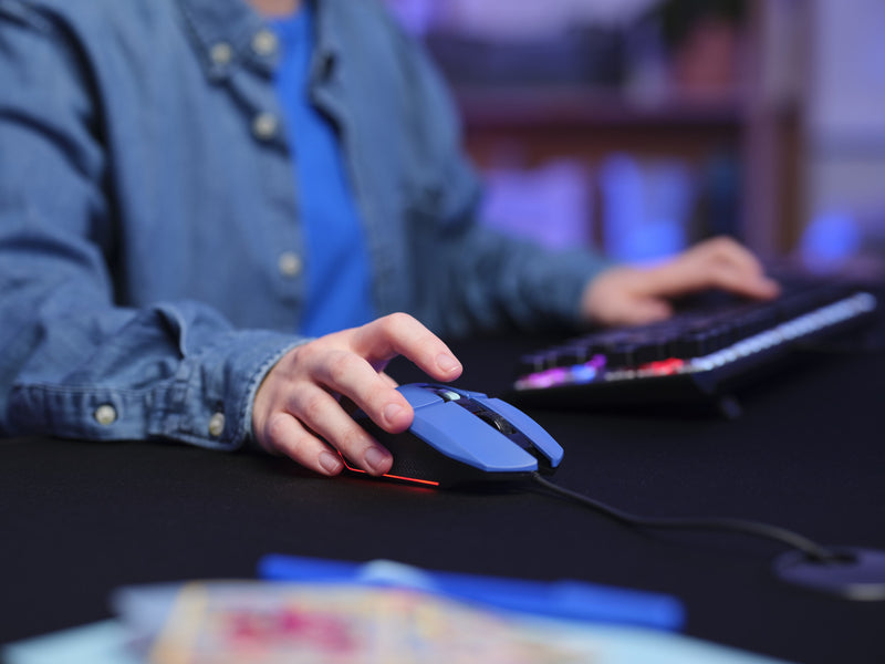 Trust GXT109B FELOX Maus Gaming Beidhändig USB Typ-A 6400 DPI