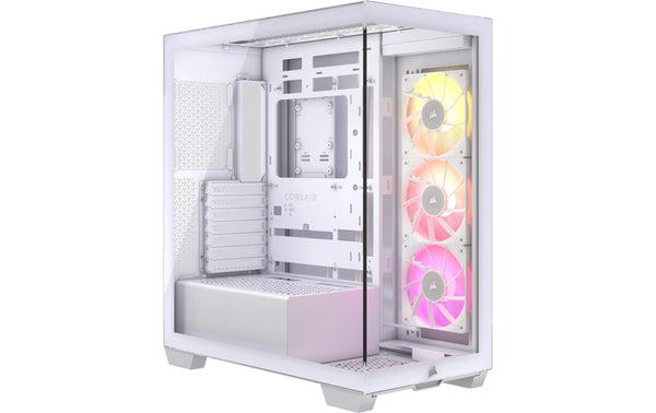 Corsair iCUE LINK 3500X RGB ATX Moyenne Tour Verre Trempé Blanc
