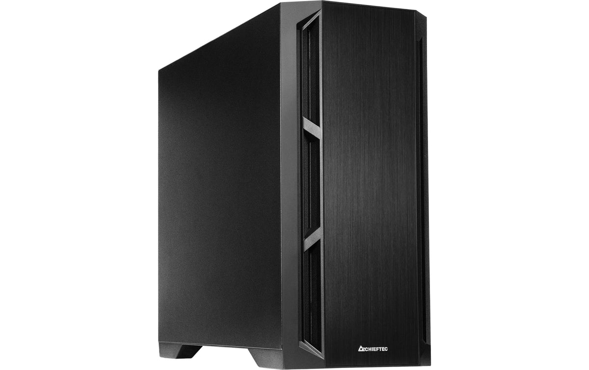 Chieftec APEX Q ATX Mid Tower Black with USB 3.2 Gen 2 Type-C and USB 3.2 Gen 1 Type-A