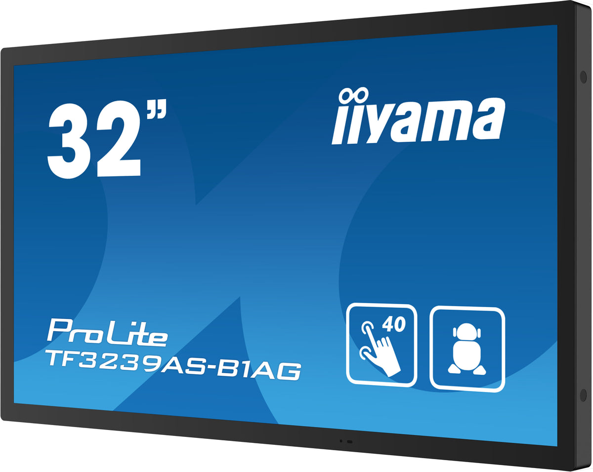 iiyama TF3239AS-B1AG Computerbildschirm 80 cm (31.5") 1920 x 1080 Pixel Full HD LED Touchscreen Schwarz