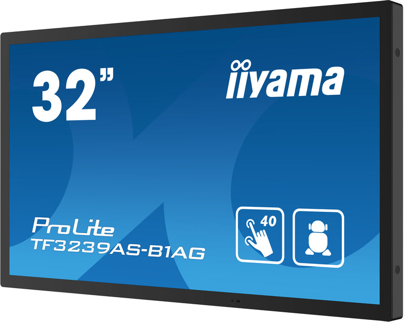 iiyama TF3239AS-B1AG Computerbildschirm 80 cm (31.5") 1920 x 1080 Pixel Full HD LED Touchscreen Schwarz