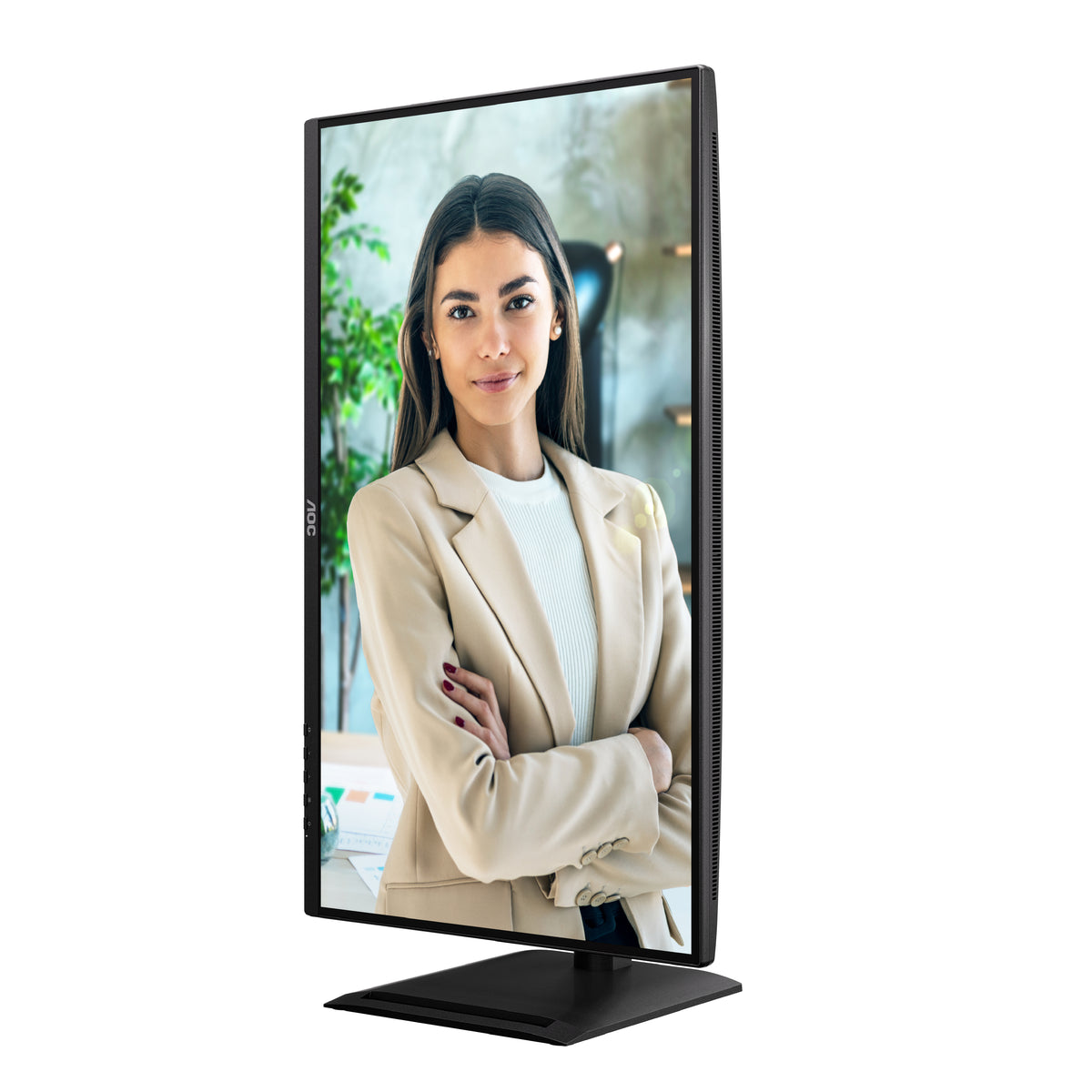 AOC Q27P4U Computerbildschirm 68,6 cm (27") 2560 x 1440 Pixel Wide Quad HD Schwarz