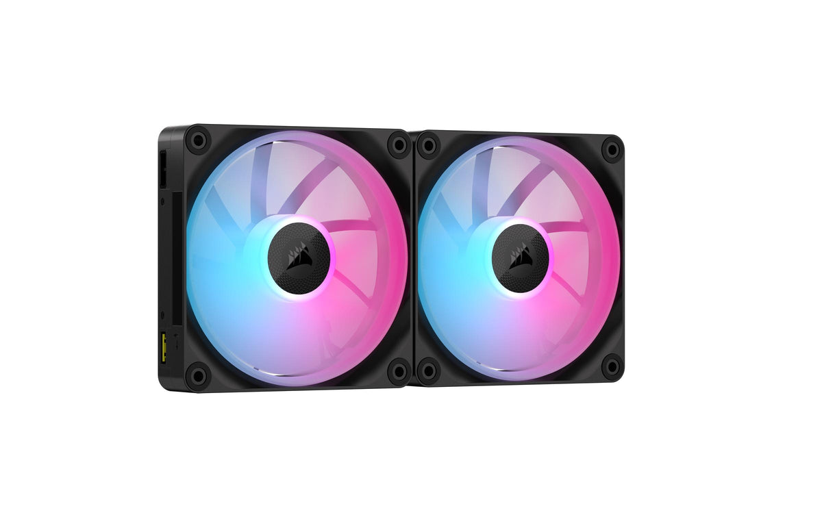 Corsair iCUE LINK LX140 140mm Black RGB PWM 84.7 CFM 2-Pack