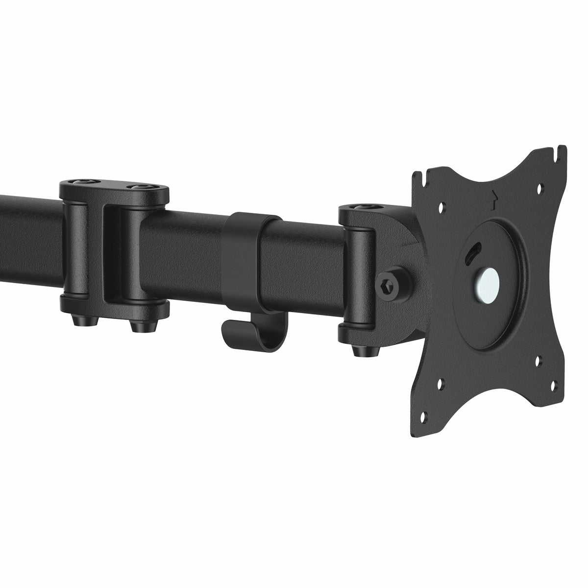 StarTech.com Monitorarm für VESA-Bildschirme bis zu 34" (8kg) - Gelenkige Monitor Halterung - Ergonomisch und Höhenverstellbar - Tischklemme oder Tischlochmontage - Schwarz