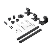 StarTech.com Tischhalterung für zwei Monitore, Vertikal, Stahl - Für bis zu Zwei 27" oder 34" (10kg) Ultrawide VESA Mount Monitore