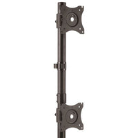 StarTech.com Tischhalterung für zwei Monitore, Vertikal, Stahl - Für bis zu Zwei 27" oder 34" (10kg) Ultrawide VESA Mount Monitore