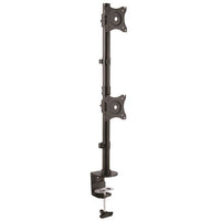 StarTech.com Tischhalterung für zwei Monitore, Vertikal, Stahl - Für bis zu Zwei 27" oder 34" (10kg) Ultrawide VESA Mount Monitore