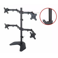 Techly ICA-LCD 2540 Flachbildschirm-Tischhalterung 68,6 cm (27") Tisch/Bank Schwarz