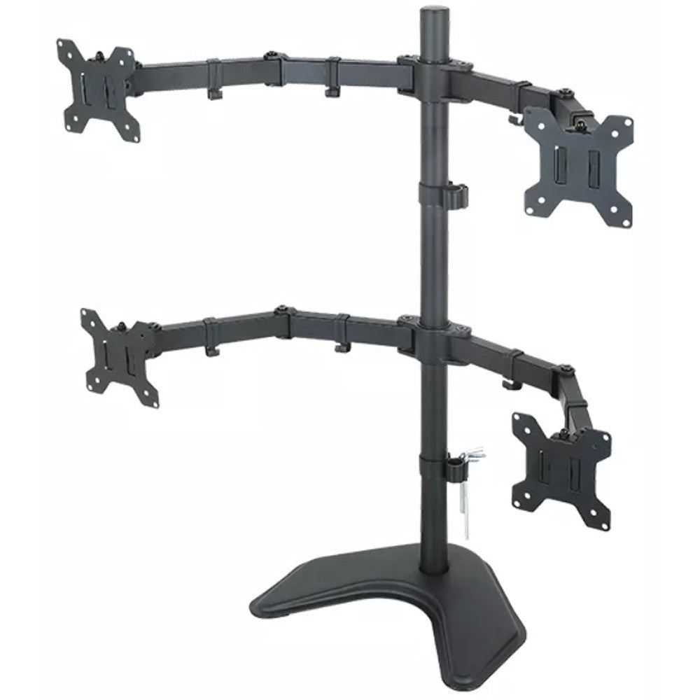 Techly ICA-LCD 2540 Flachbildschirm-Tischhalterung 68,6 cm (27") Tisch/Bank Schwarz
