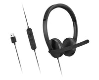 Lenovo 4XD1P83425 Kopfhörer & Headset Kabelgebunden Kopfband Anrufe/Musik USB Typ-A Schwarz
