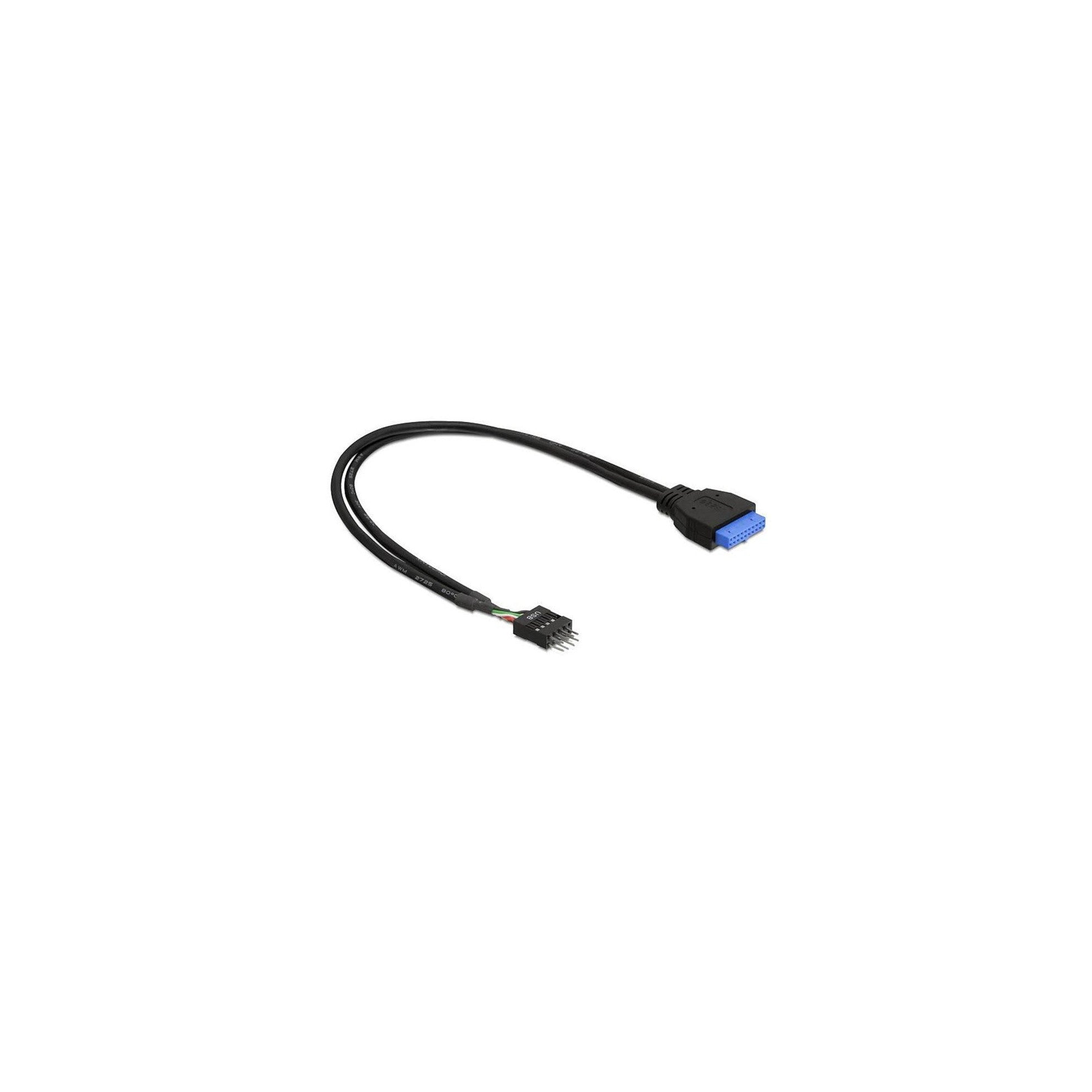 USB Kabel intern 30cm, Pinheader