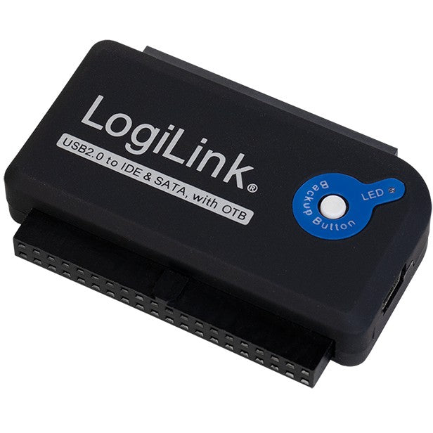 LogiLink USB 2.0 > 2.5" + 3.5" IDE + SATA Adapter Schwarz