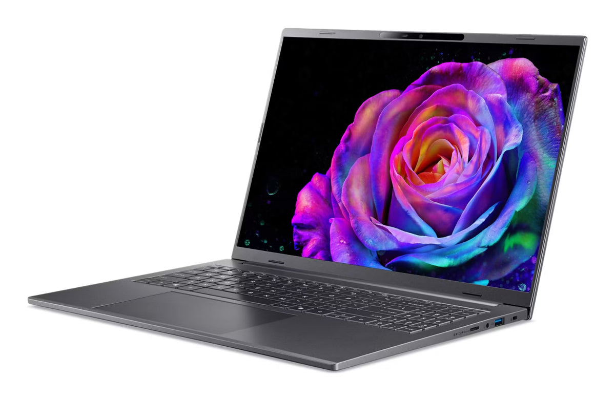 Acer Aspire 16 AI A16-52M-75LW Intel Core Ultra 7 258V Laptop 40,6 cm (16") WUXGA+ 32 GB LPDDR5x-SDRAM 1 TB SSD Wi-Fi 7 (802.11be) Windows 11 Home Deutsch Grau