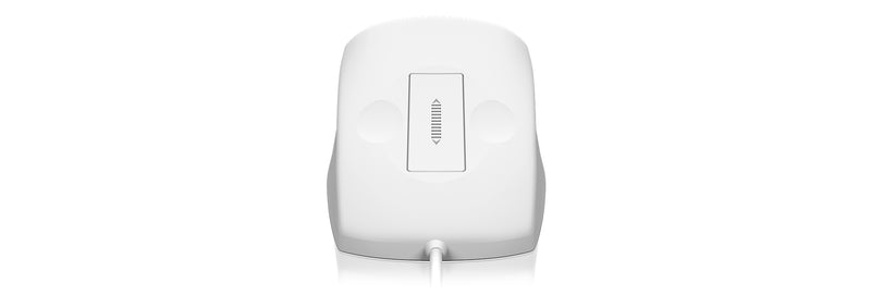 KeySonic KSM-5030M-W, Wasserdichte Maus, Silikone, Wasserdicht IP68, Scrollen mit Touchsensor, USB, weiß