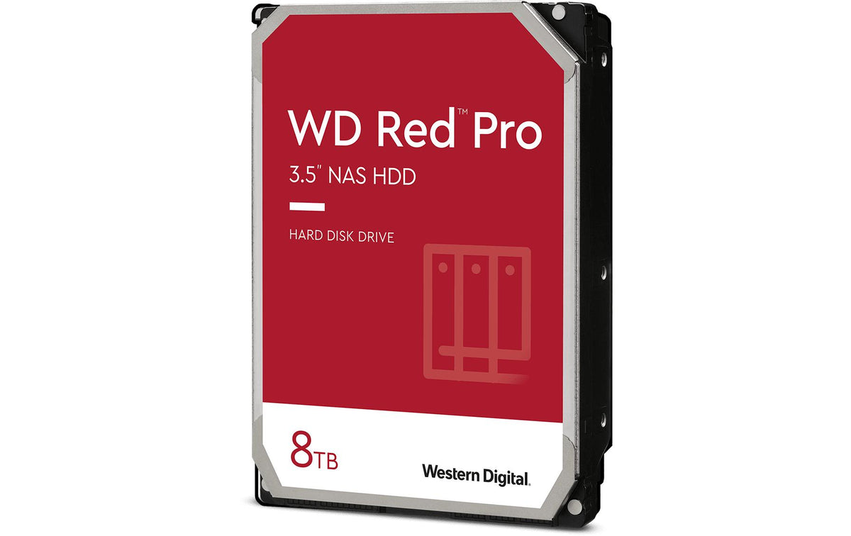 8TB WD Red Pro 7200 SATA III 3,5"
