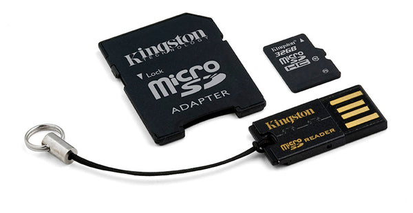 Kingston Technology 32GB Multi Kit MicroSDHC Flash Klasse 10