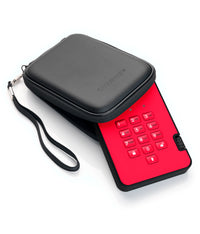 iStorage diskAshur2 256-bit 4TB USB 3.2 secure encrypted solid-state drive - Black IS-DA2-256-SSD-4000-B