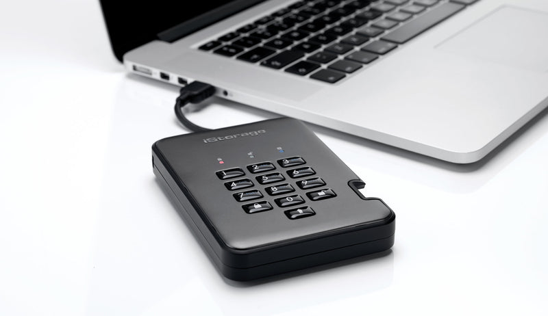 iStorage diskAshur PRO2 SSD 256 GB USB Typ-A 3.2 Gen 1 (3.1 Gen 1) Schwarz