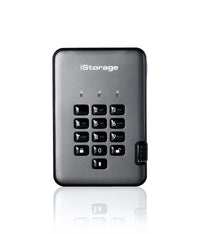 iStorage diskAshur PRO2 SSD 1 TB USB Typ-A 3.2 Gen 1 (3.1 Gen 1) Schwarz