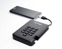 iStorage diskAshur PRO2 SSD 1 TB USB Typ-A 3.2 Gen 1 (3.1 Gen 1) Schwarz