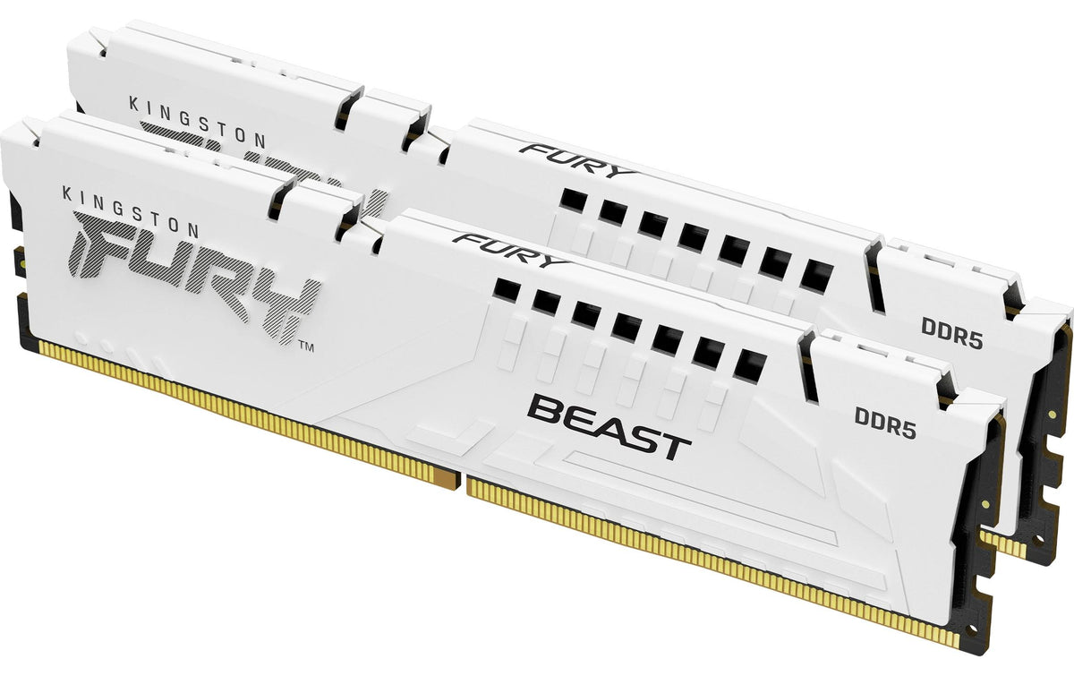 Kingston FURY Beast White DDR5-6000 CL30 32GB (2x16GB)