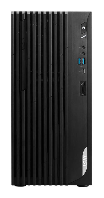 MSI Pro DP180 14A-1066AT Intel® Core™ i5 i5-14400 8 GB DDR4-SDRAM 512 GB SSD Windows 11 Pro Desktop PC Schwarz