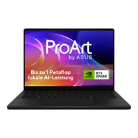 ASUS ProArt H7407BA-SM044W NVIDIA RTX Spark N1X Laptop 35,6 cm (14") Touchscreen 3K 32 GB LPDDR5x-SDRAM 1 TB SSD Wi-Fi 7 (802.11be) Windows 11 Home Schwarz QWERTZ Deutsch