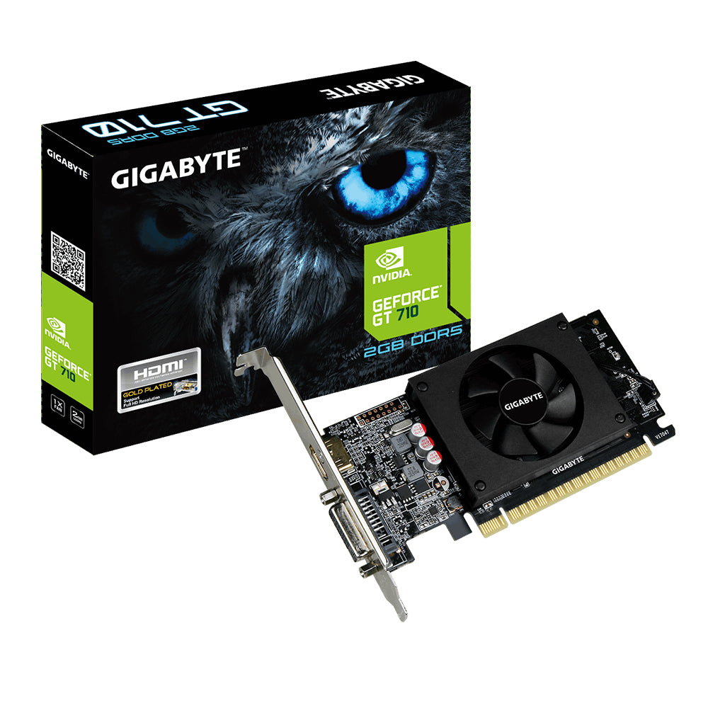 GIGABYTE GV-N710D5-2GL Grafikkarte NVIDIA GeForce GT 710 2 GB GDDR5