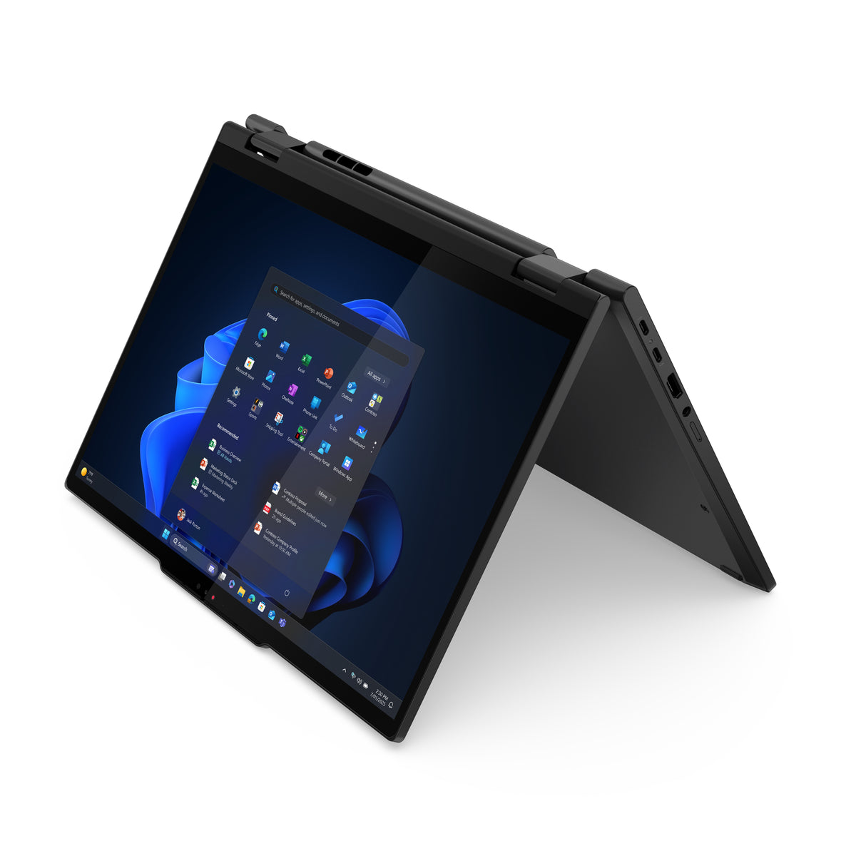 Lenovo ThinkPad T14s 2-in-1 Gen 1 Intel Core Ultra 7 255U Hybrid (2-in-1) 35,6 cm (14") Touchscreen WUXGA 32 GB LPDDR5x-SDRAM 1 TB SSD Wi-Fi 7 (802.11be) Windows 11 Pro Deutsch Schwarz