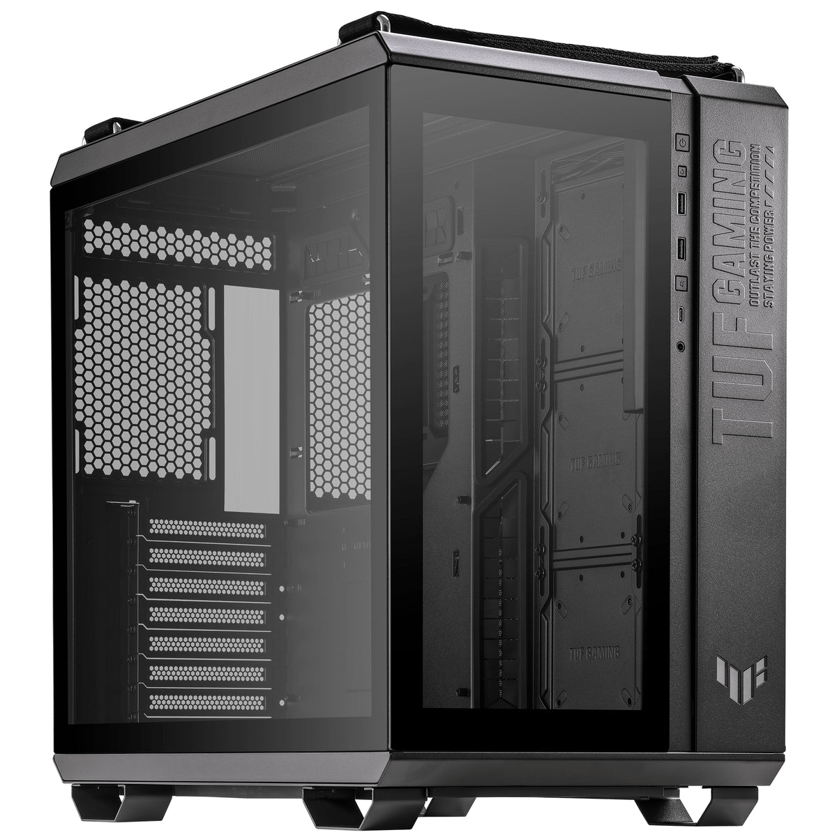 ASUS TUF Gaming GT502 Midi Tower Schwarz