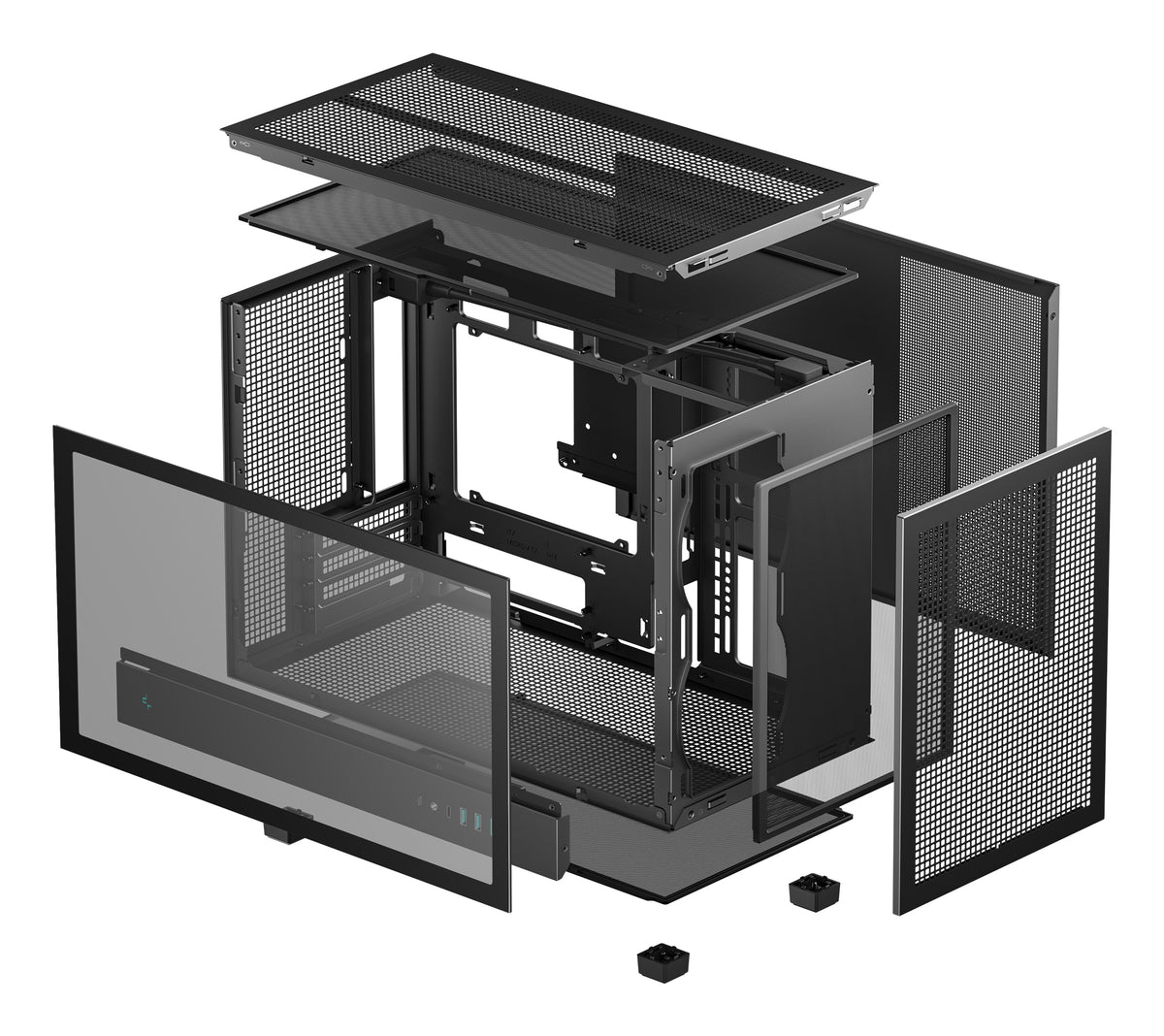 DeepCool CH260 Micro Tower Schwarz
